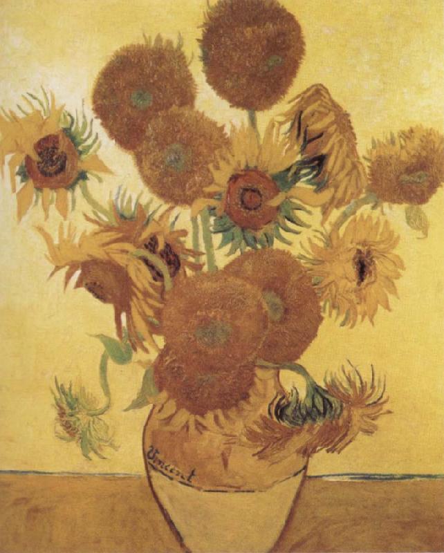 Vincent Van Gogh Sunflowers France oil painting art